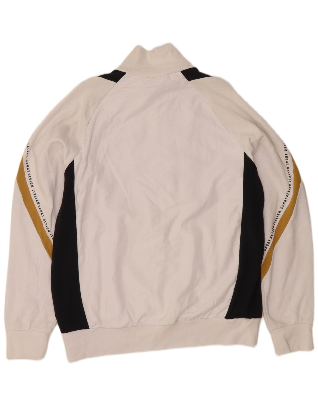 Lotto Veste de survêtement graphique pour homme XL Blanc Colorblock Polyester