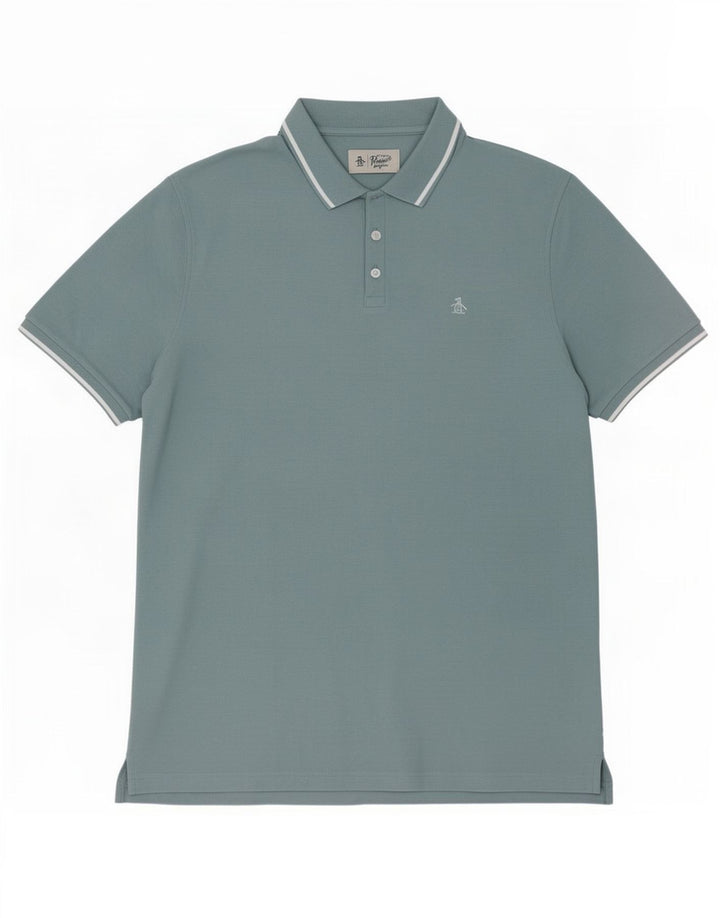 Penguin Polo Homme 2XL Bleu Coton