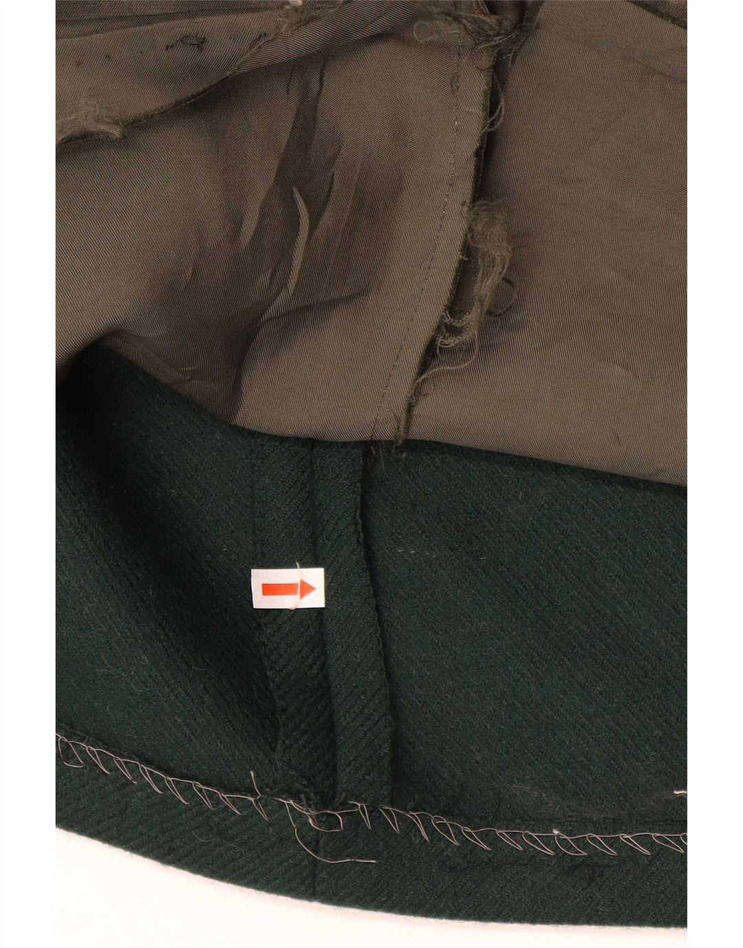 Facis Veste Blazer 2 Boutons Homme UK 36 Petite Laine Verte