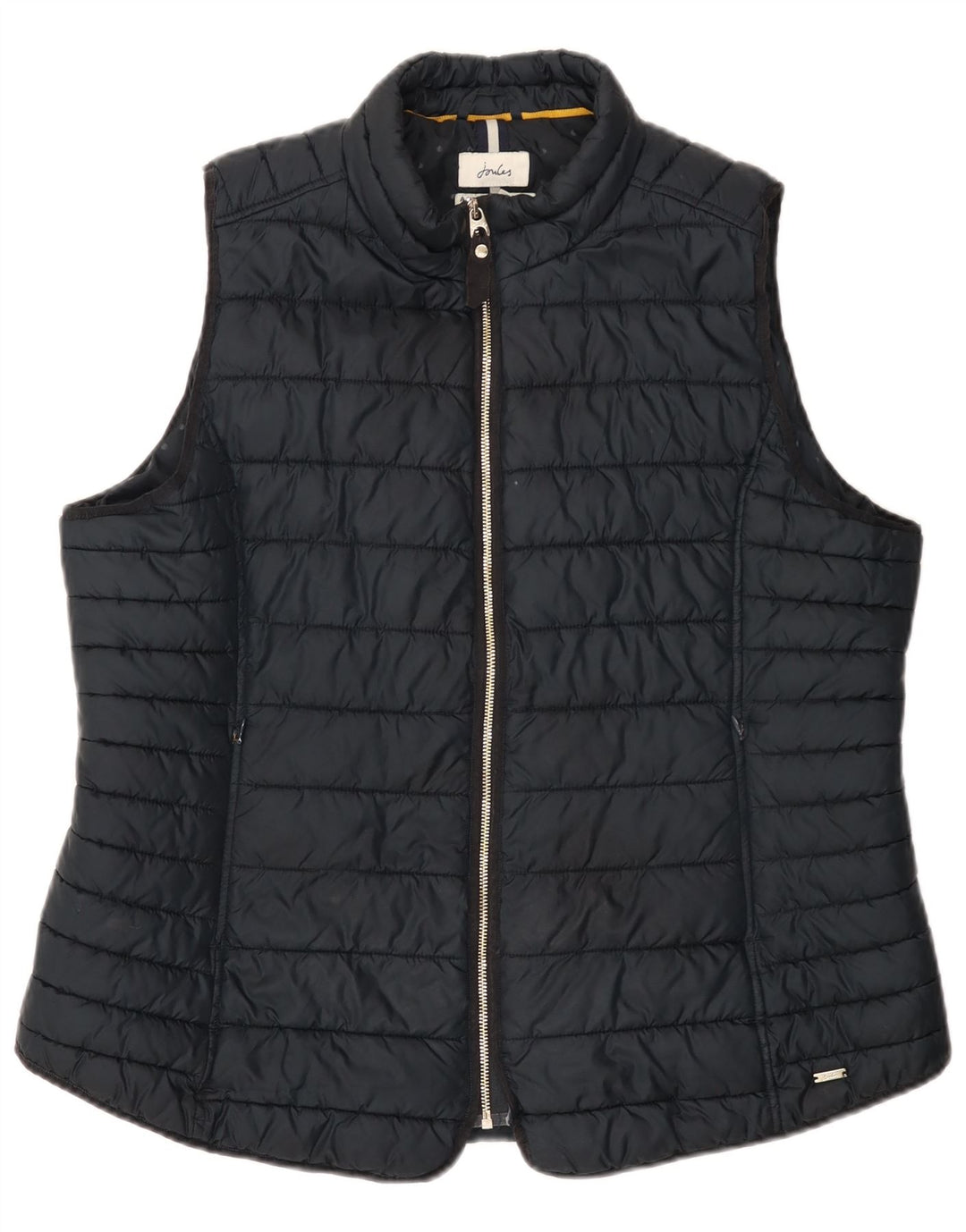 Joules Gilet rembourré pour femme UK 20 2XL Bleu marine Polyester