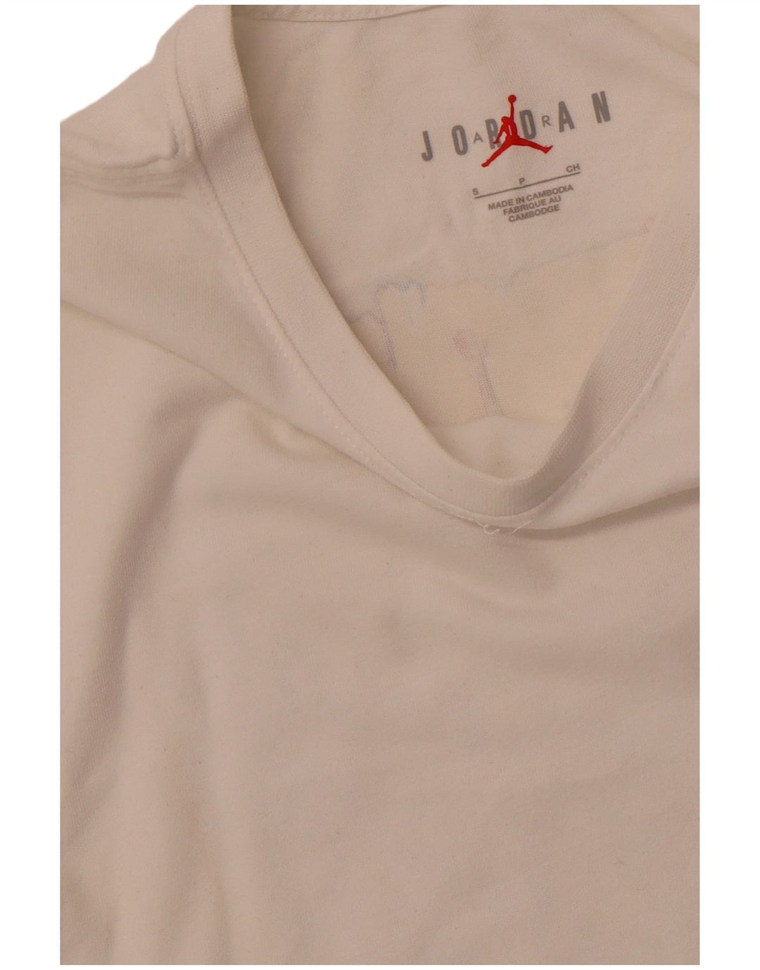 JORDAN T-shirt graphique pour hommes, petit, blanc