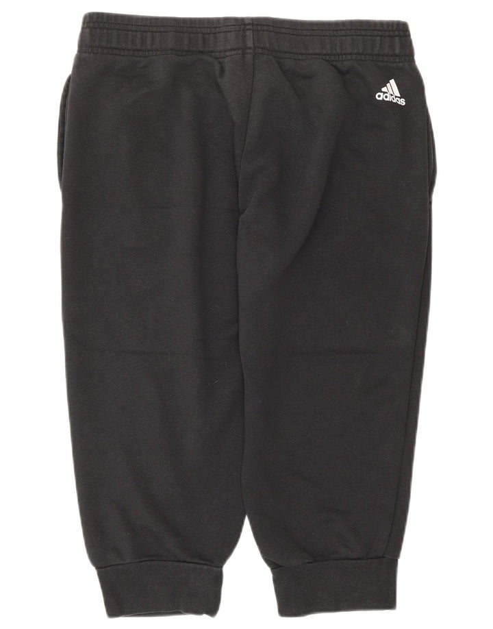 ADIDAS Bermuda de sport graphique pour hommes UK 12/14 coton noir moyen