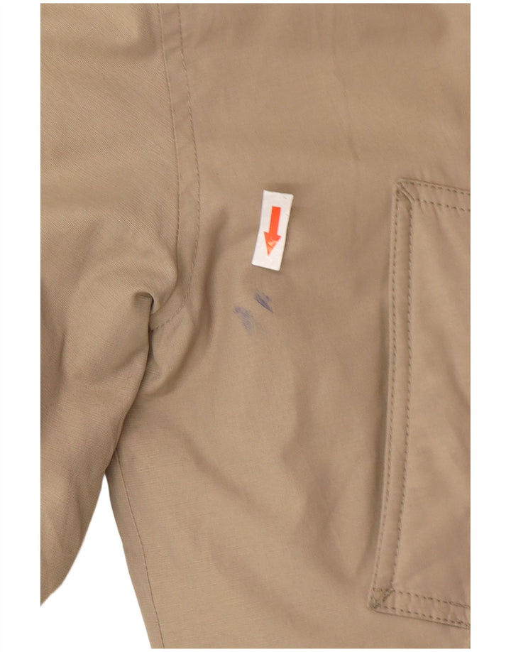 Woolrich Veste utilitaire à capuche pour fille 11-12 ans Beige