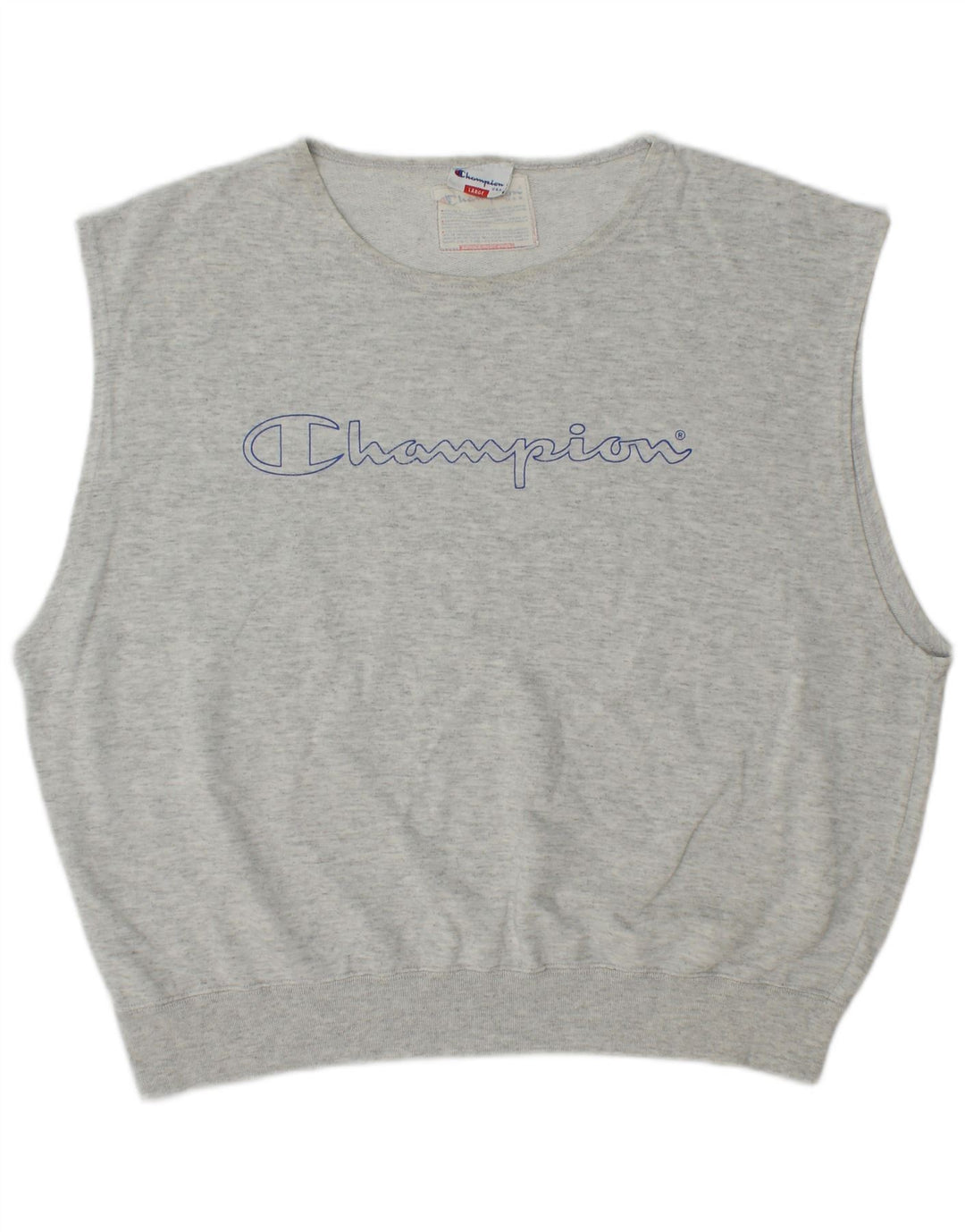 Champion Sweat-shirt graphique surdimensionné pour femme UK 16 Large Gris