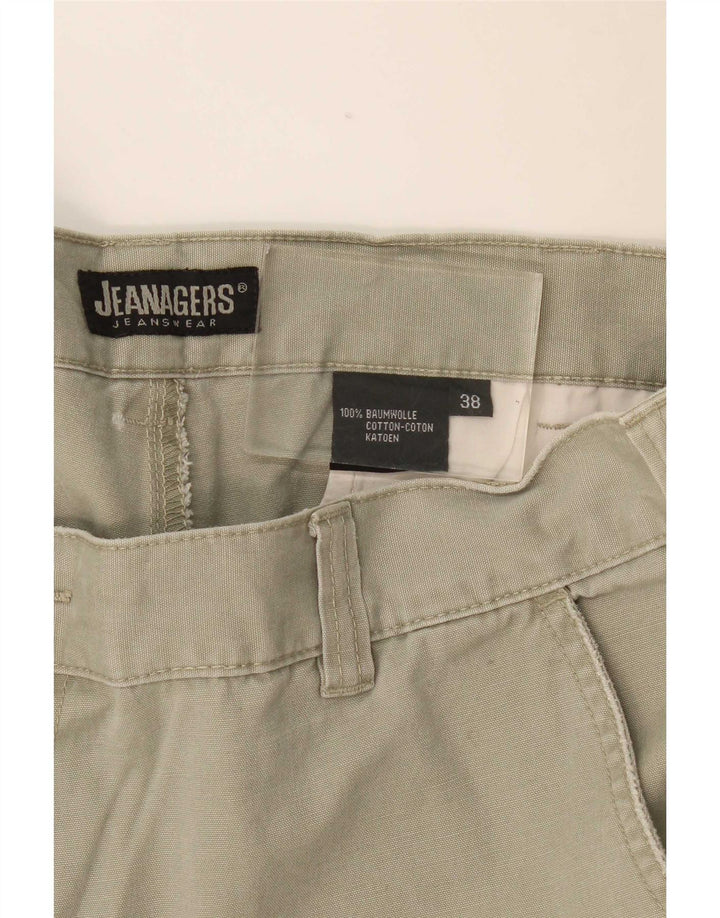 Jeanagers Short Cargo Homme W38 XL Kaki Coton