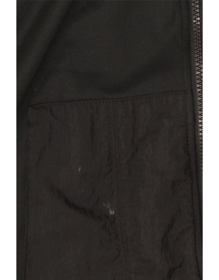 Nike Pull à capuche zippé pour homme XS Noir Polyester