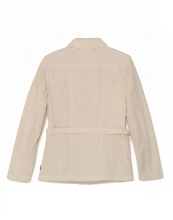 Geox Veste utilitaire Respira pour femme UK 6 XS Blanc Coton