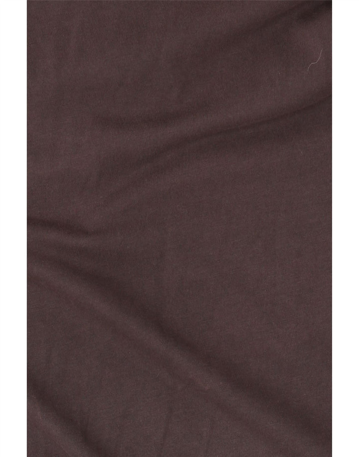 KAPPA T-Shirt Graphique Homme Grand Marron Coton