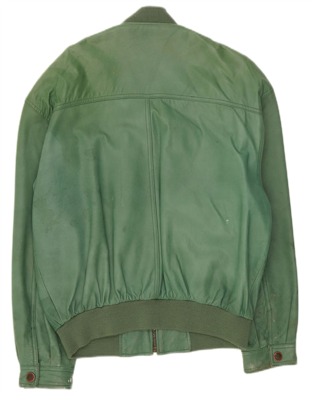 C.Comberti Veste en Cuir Homme IT 50 Grand Cuir Vert