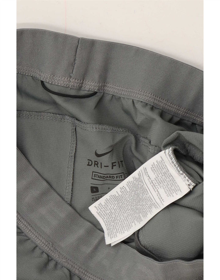 Nike Short de sport Dri Fit Graphic Standard pour homme, petit, gris, polyester