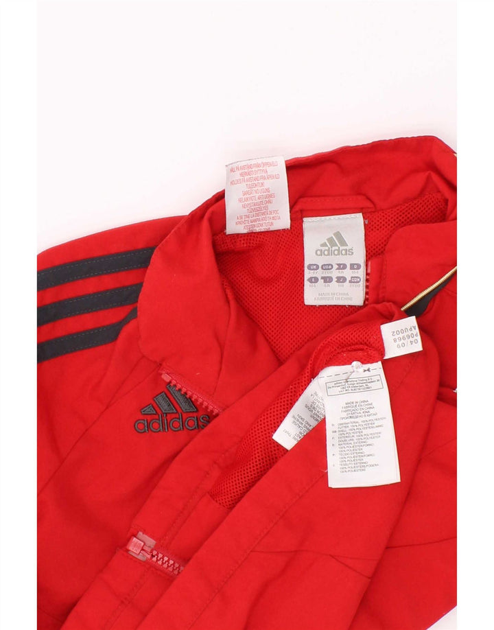 Adidas Veste de survêtement Liverpool pour garçon 3-4 ans Rouge Colourblock