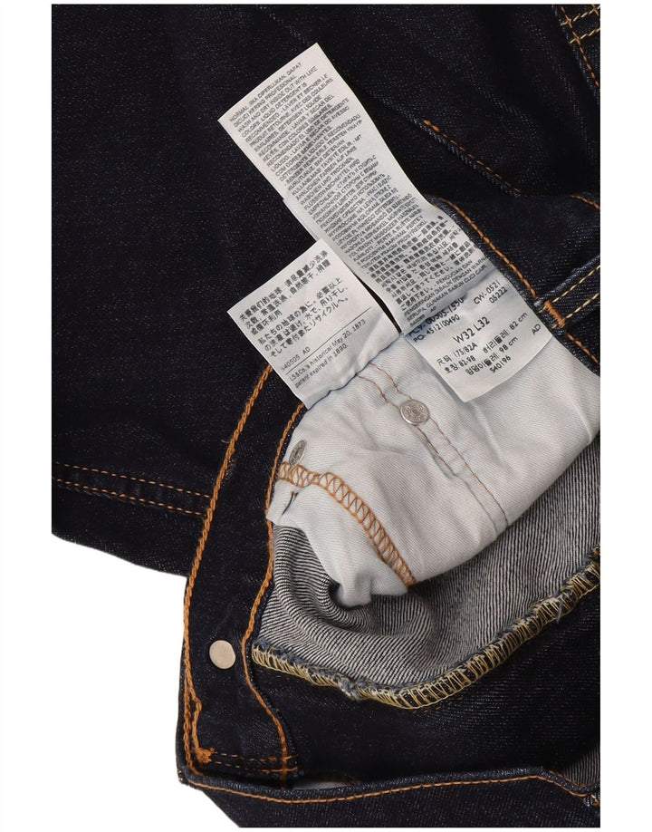 Levi's Jean Droit Homme W32 L32 Bleu Marine Coton