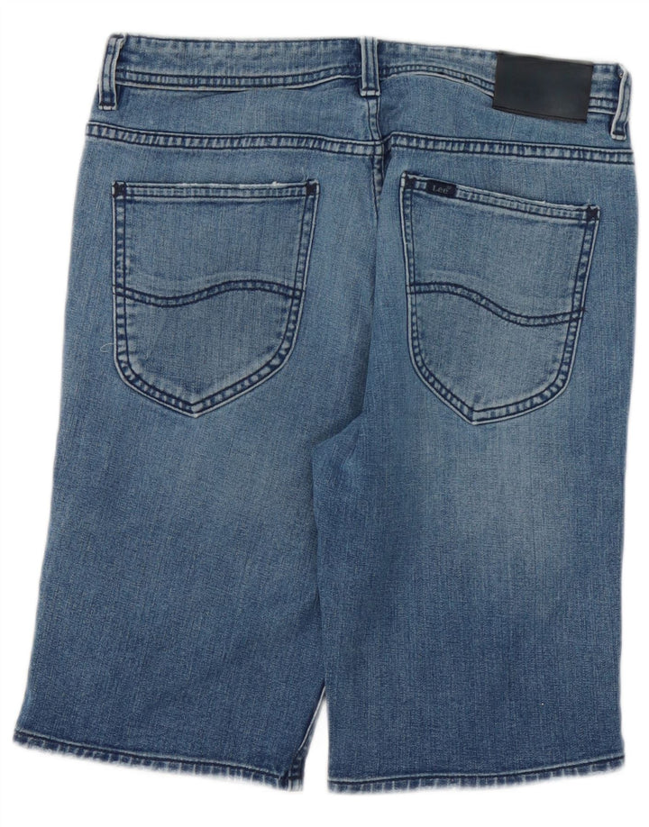 Lee Short en jean vieilli W32 pour homme en coton bleu moyen
