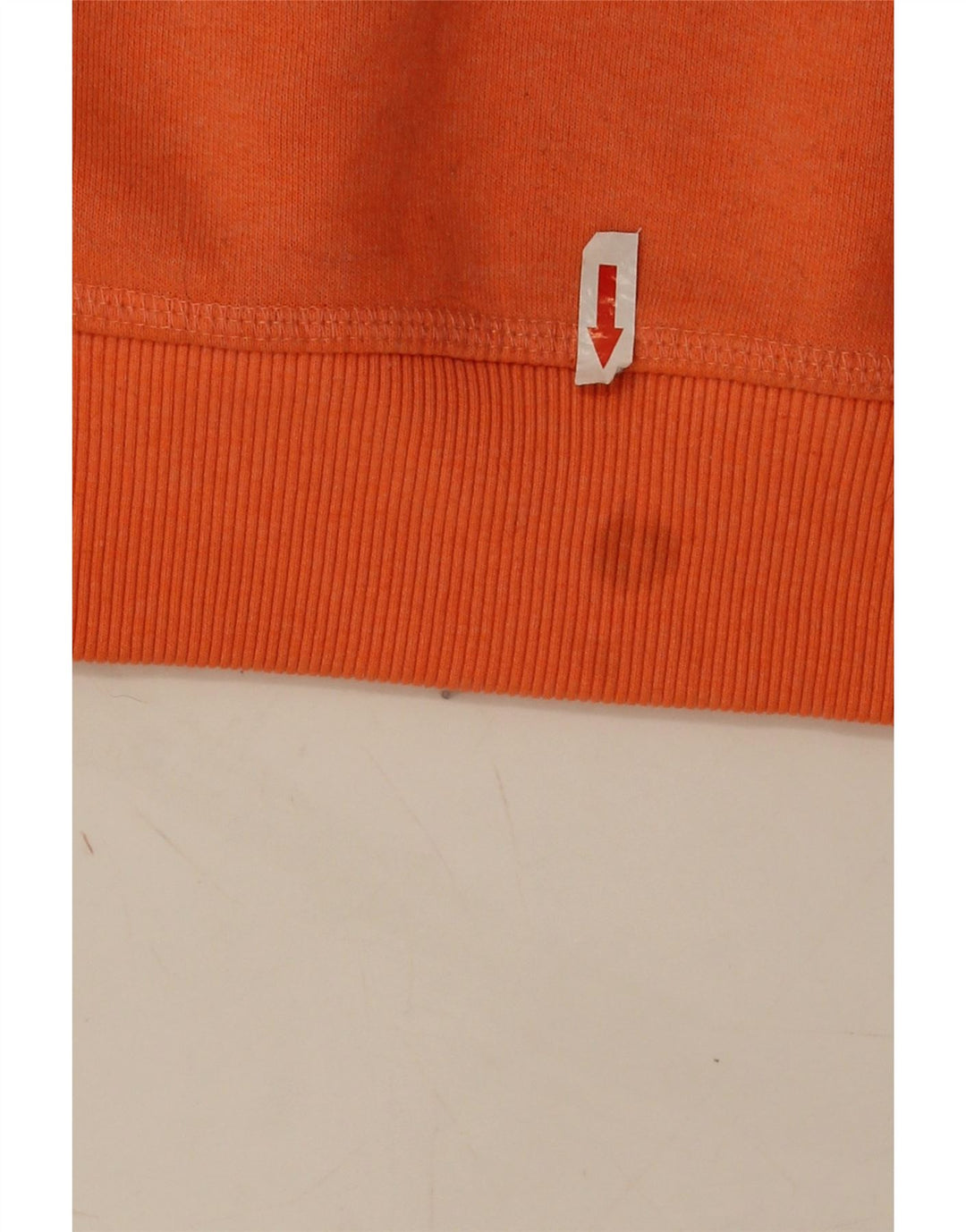 Superdry Pull à capuche graphique pour femme UK 10 Small Orange Polyester