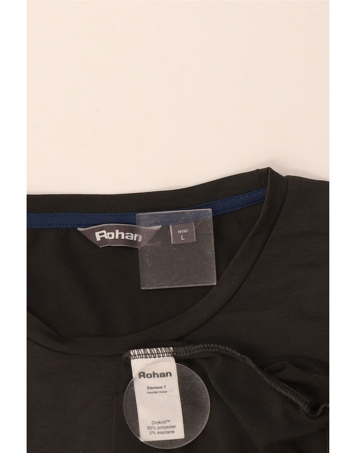 ROHAN T-Shirt Homme Haut Large Gris Polyester