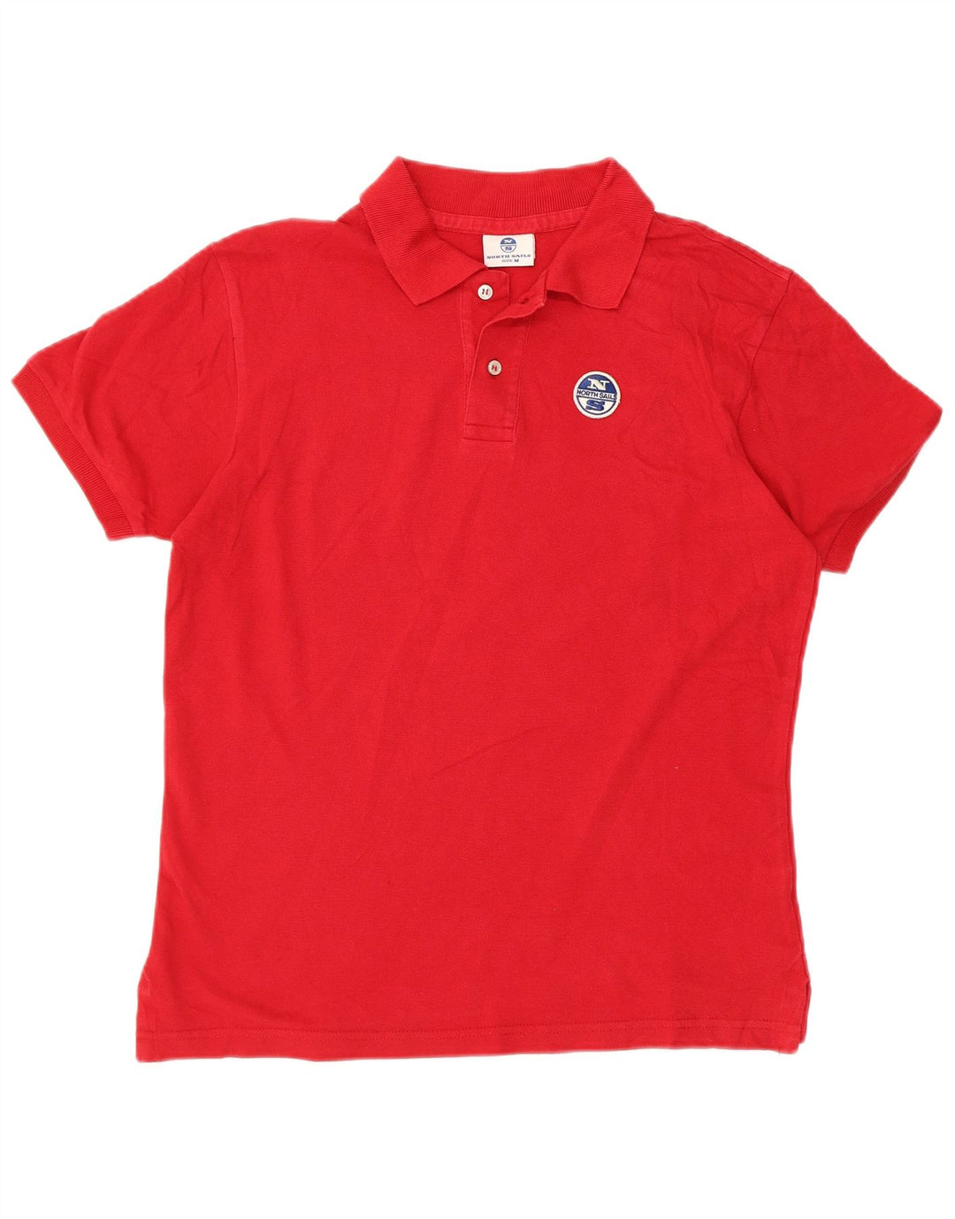 North Sails Polo Homme Rouge Moyen Coton