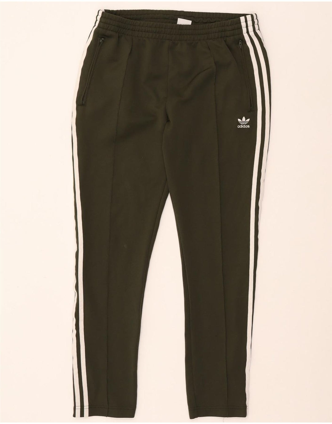 ADIDAS Pantalon de survêtement pour femme UK 44 Kaki moyen Polyester