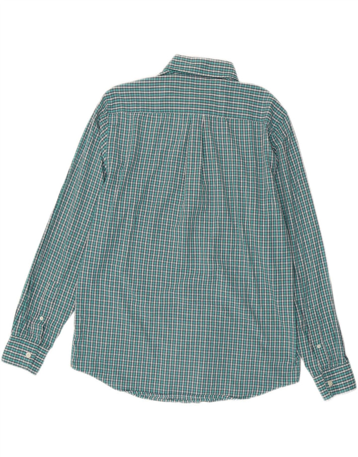 Dockers Chemise en Flanelle Homme Vert Moyen à Carreaux