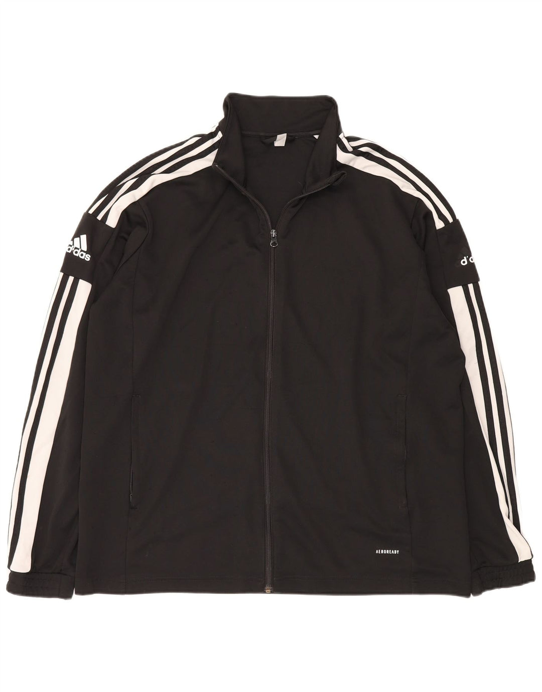 Adidas Hommes Aeroready Graphic Survêtement Top Veste 2XL Noir Polyester