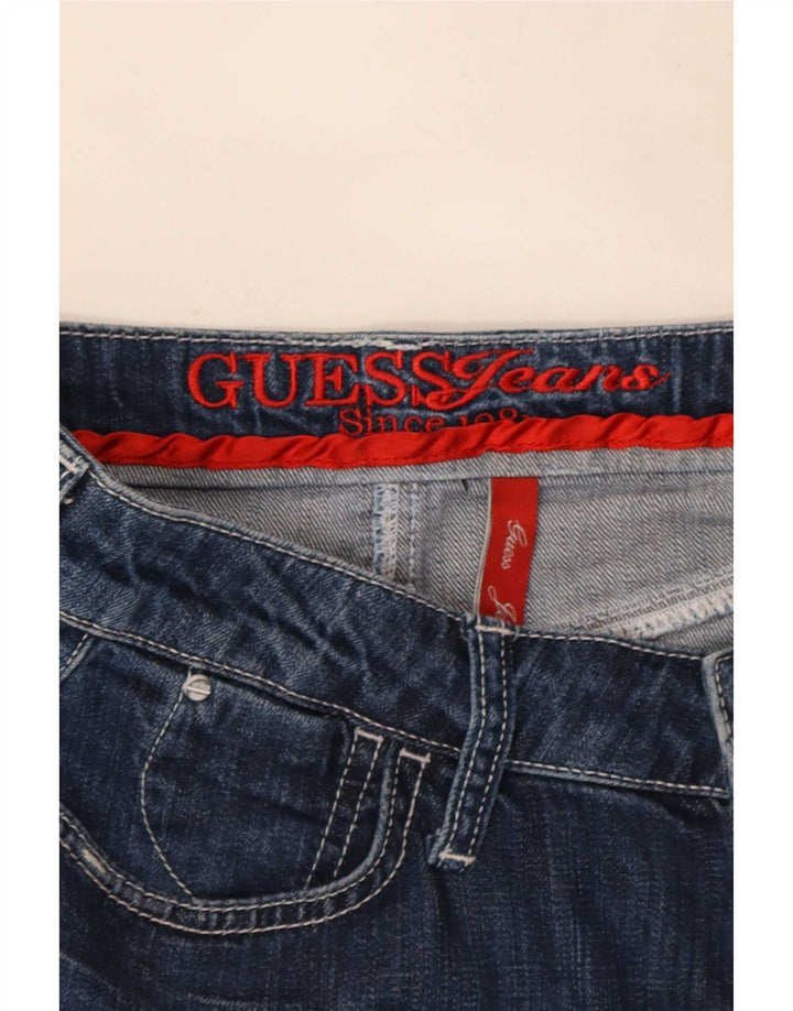Guess Jupe En Jean Femme W28 Bleu Moyen