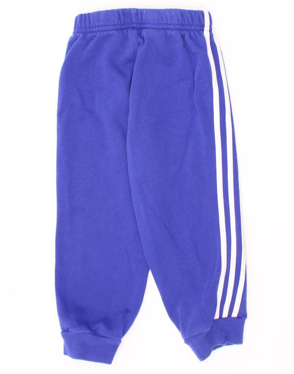 Pantalon de survêtement Adidas bébé garçon Joggers 18-24 mois bleu coton
