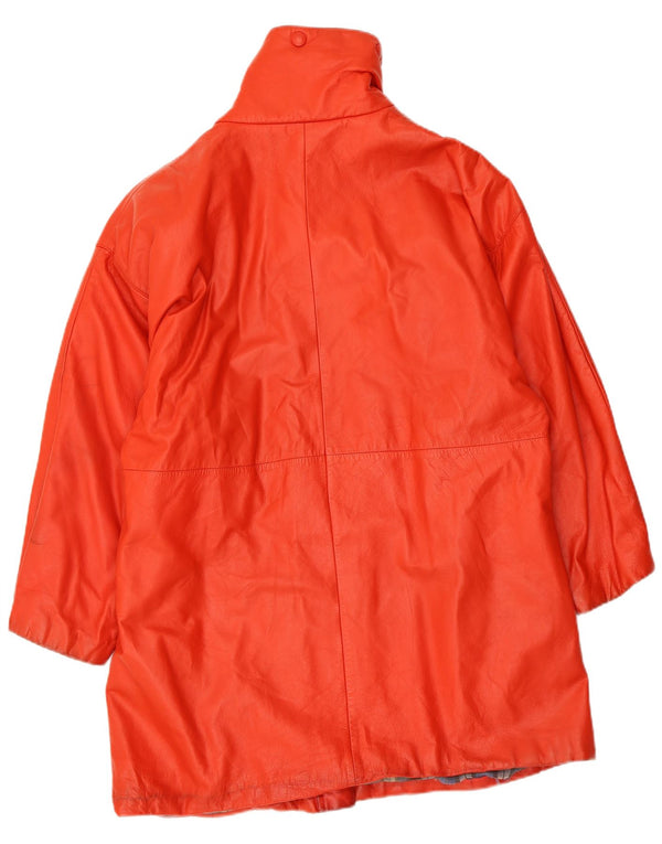 Igi & Igi Manteau en Cuir Femme IT 42 Rouge Moyen