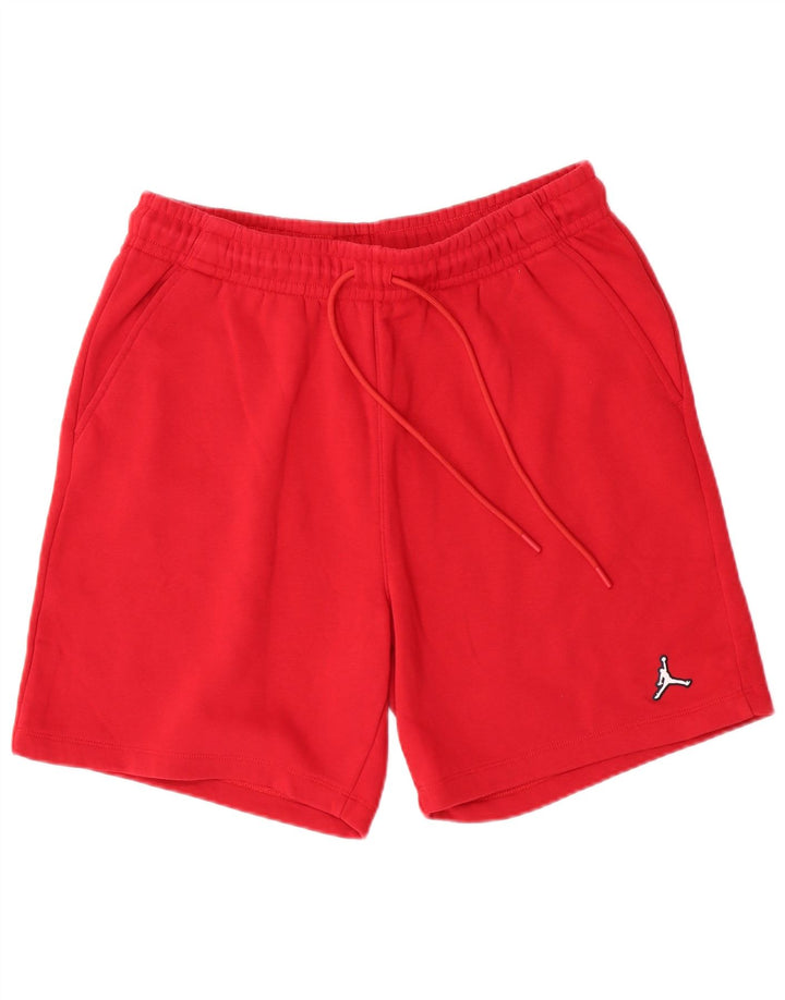 Jordan Short de sport pour homme Grand coton rouge