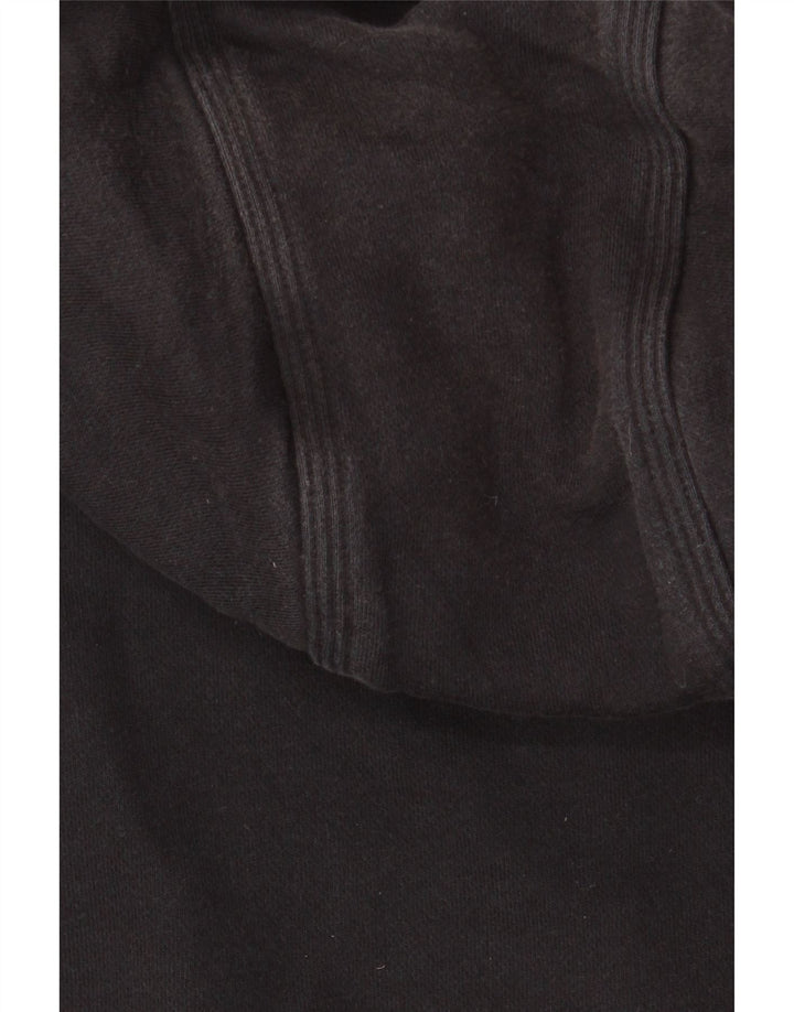 Nike Pull à capuche zippé pour homme Petit coton noir