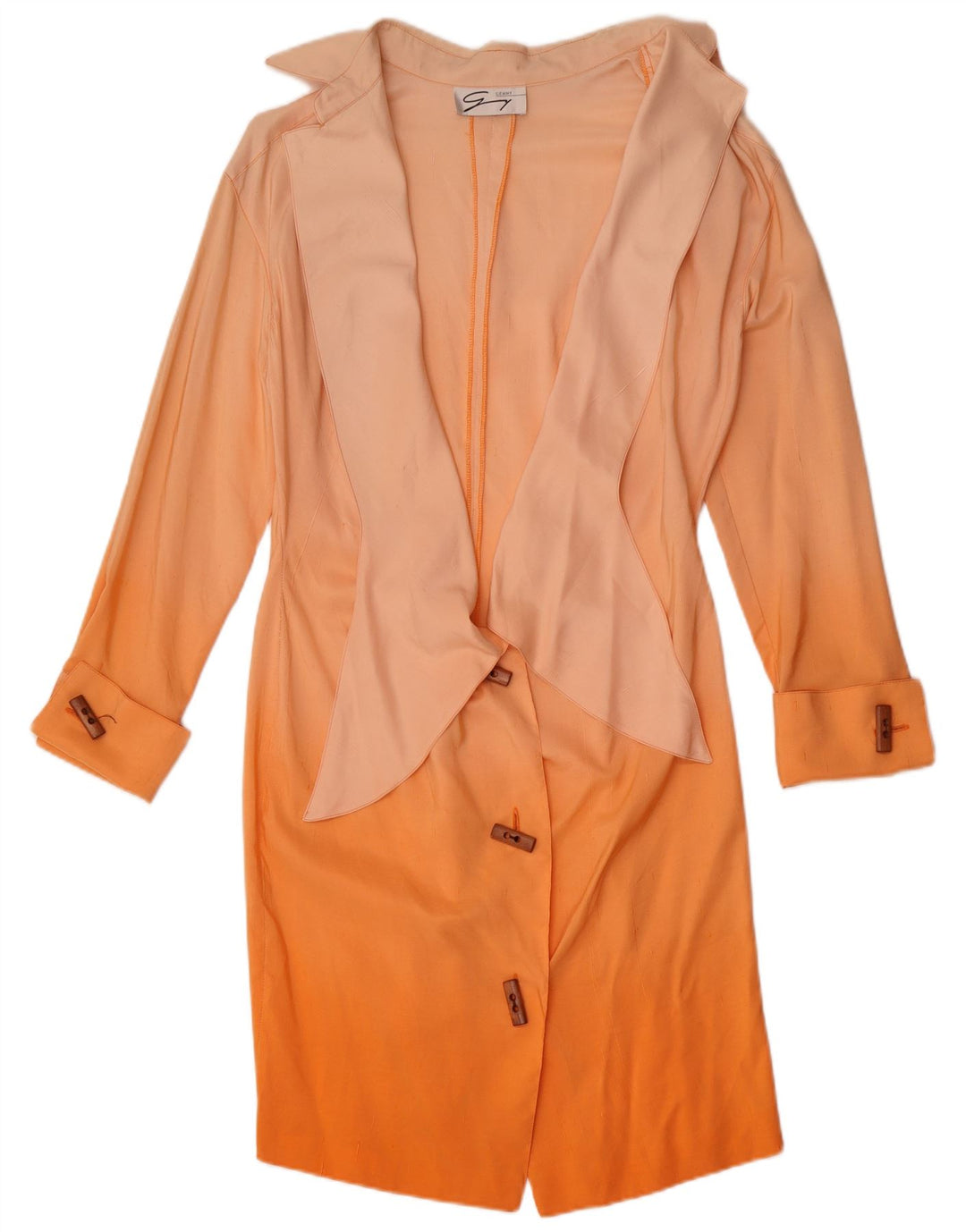 Genny Robe chemise pour femme US 8 Orange moyen