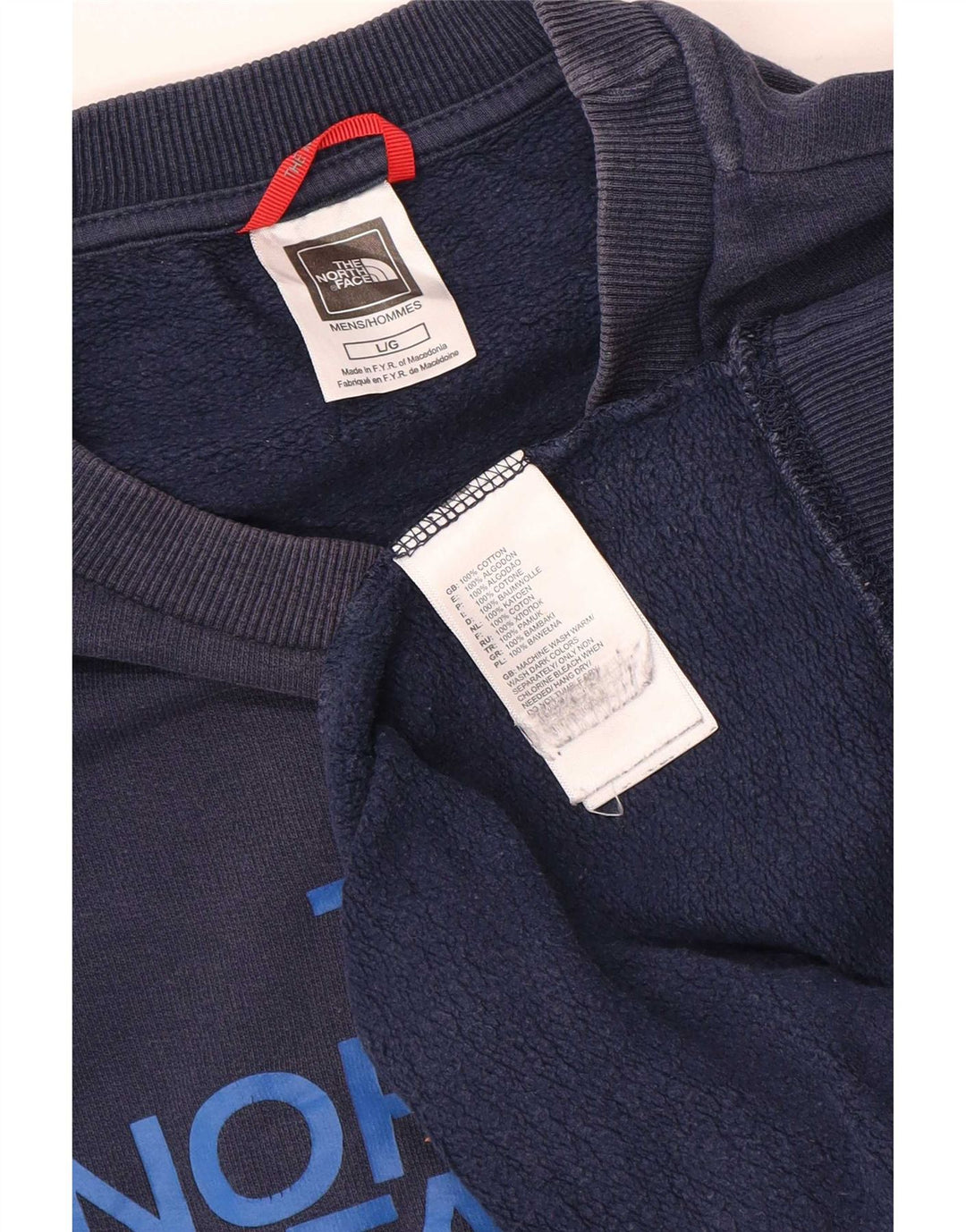 The North Face Sweat-shirt graphique coupe régulière pour hommes, grand bleu marine