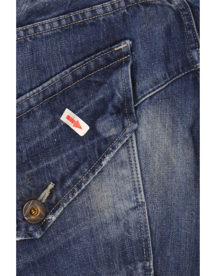 G-Star Jean droit homme W36 L32 bleu patchwork coton