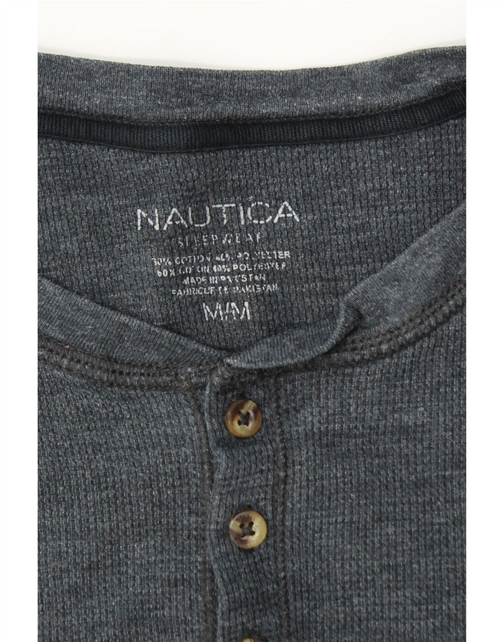 Nautica T-Shirt Homme Bleu Marine Moyen Coton