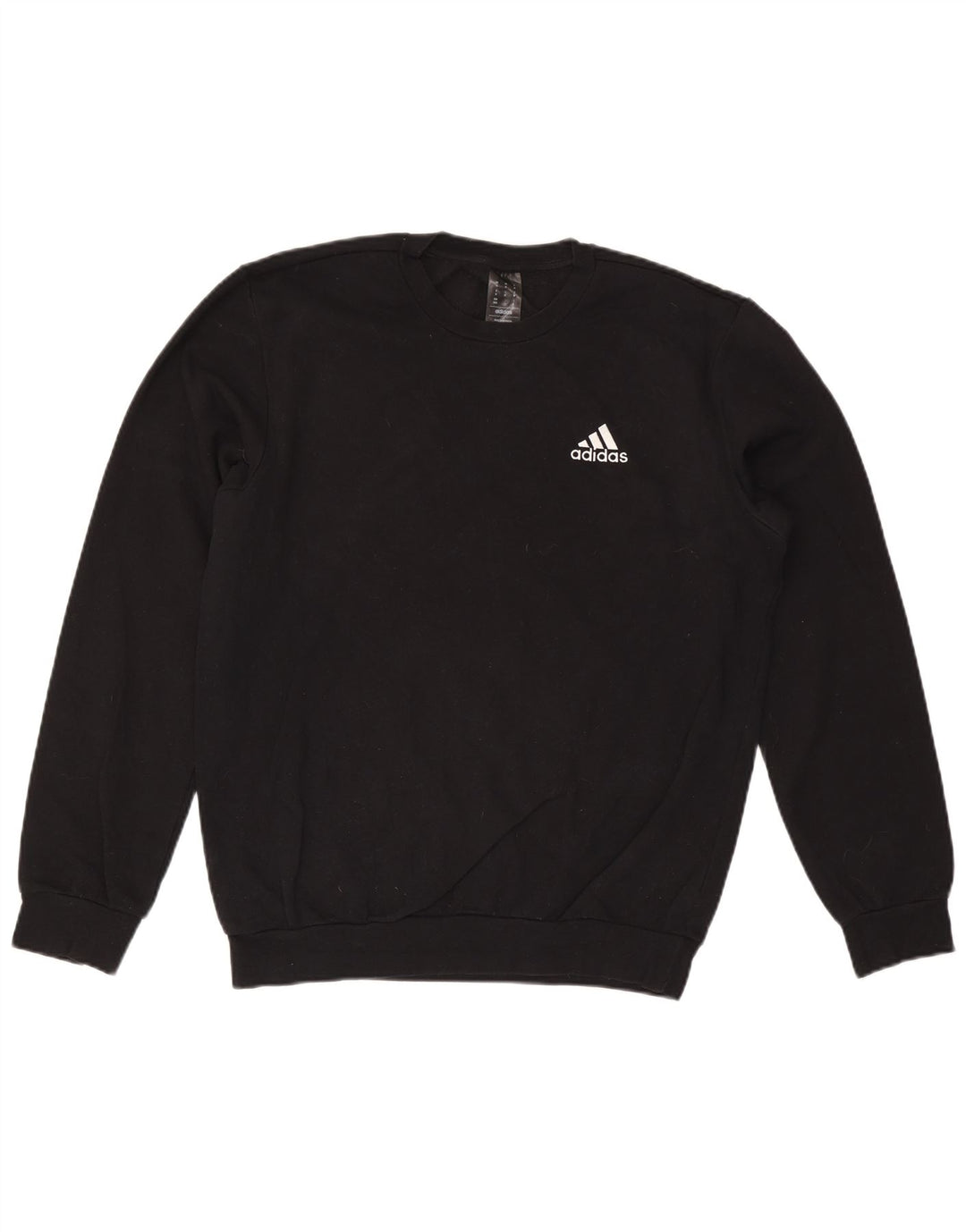 ADIDAS Sweat-shirt pour homme en coton noir moyen