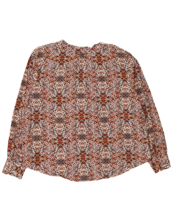 LOFT Surchemise Femme Chemisier UK 18 XL Coton Paisley Multicolore