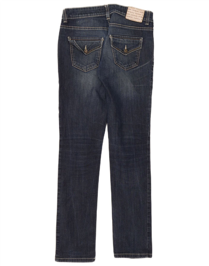 Calvin Klein Jean Slim Femme W29 L32 Bleu Coton