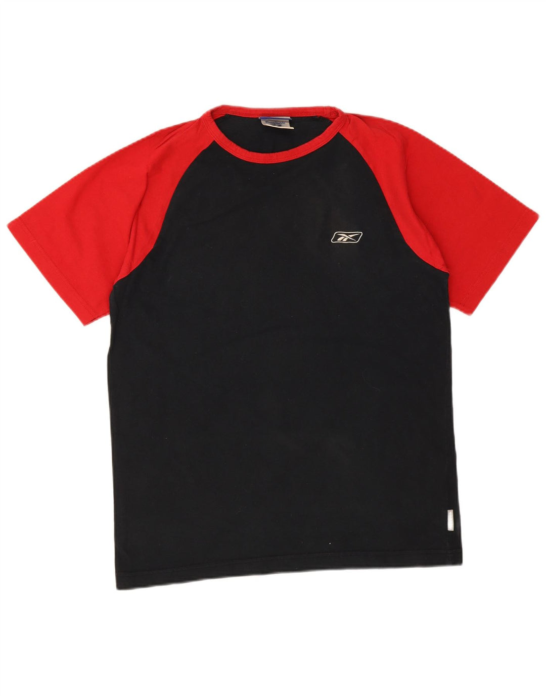 Reebok T-Shirt Homme Haut Petit Noir Colourblock Cotton