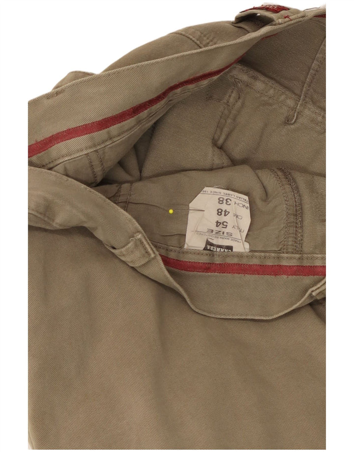 Carrera Pantalon Cargo Droit W38 L33 Kaki Coton Homme