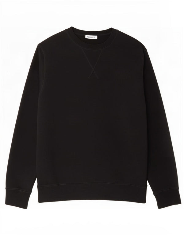 Marks & Spencer Sweat-shirt coupe classique pour homme en coton noir moyen