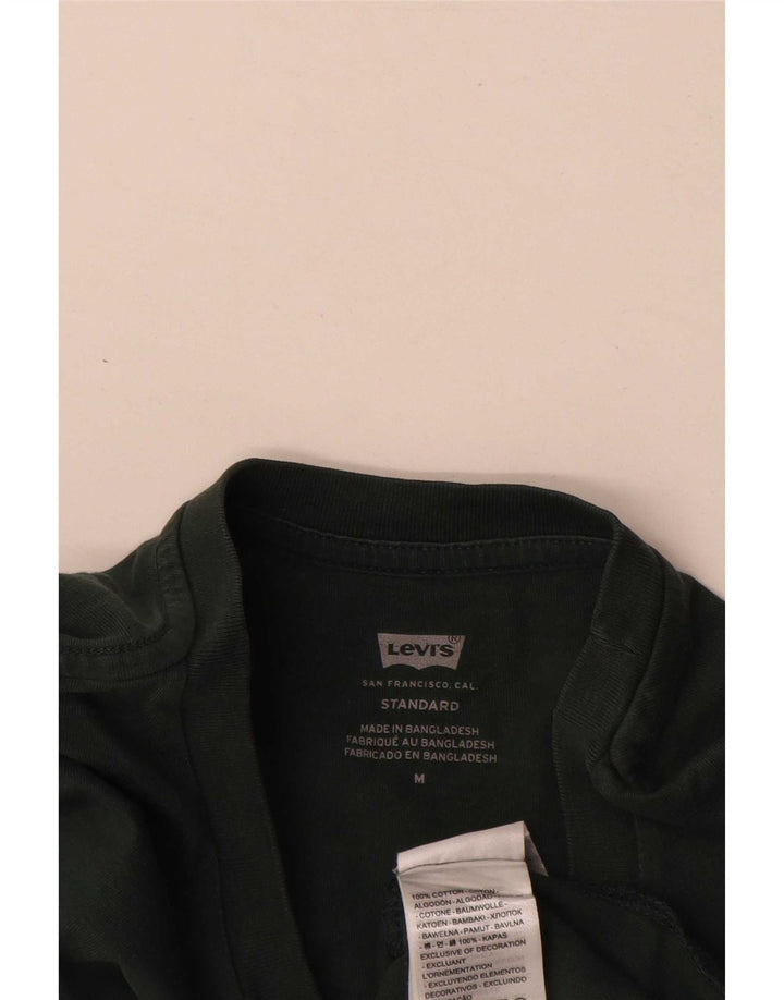 Levi's Tee-Shirt Standard Homme Vert Moyen Coton