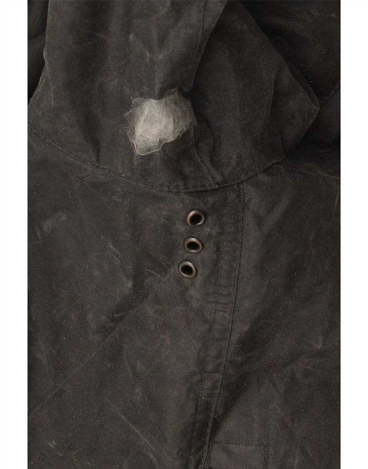 Barbour Veste en coton ciré pour homme EU 50 Noir moyen
