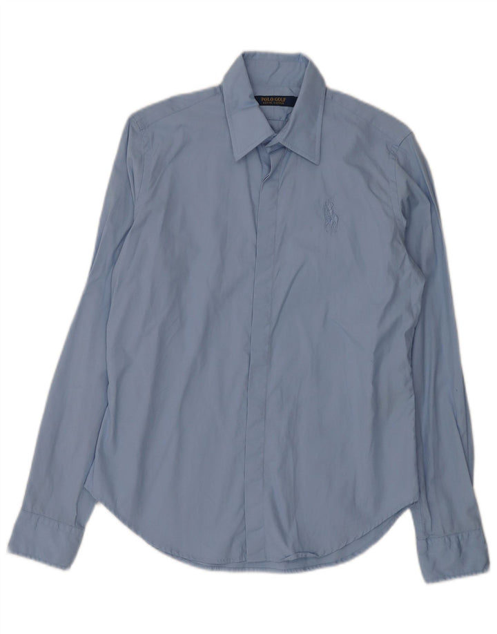Polo Ralph Lauren Chemise de golf pour femme US 8 Coton bleu moyen