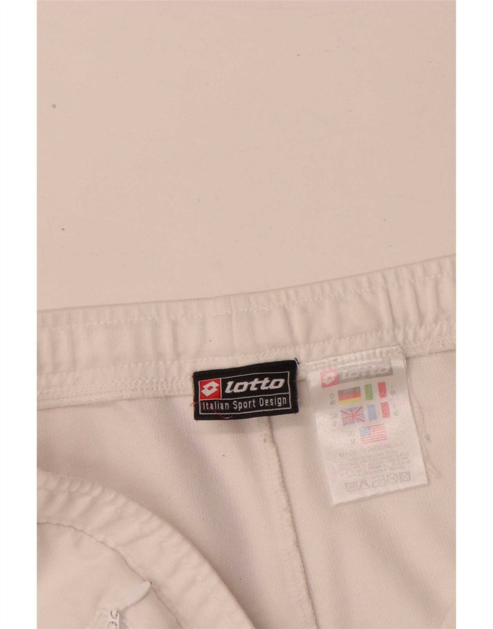 Lotto Short de sport pour femme UK 12 en coton blanc moyen