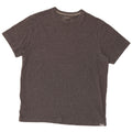 Eddie Bauer T-Shirt Homme Haut Large Gris Coton