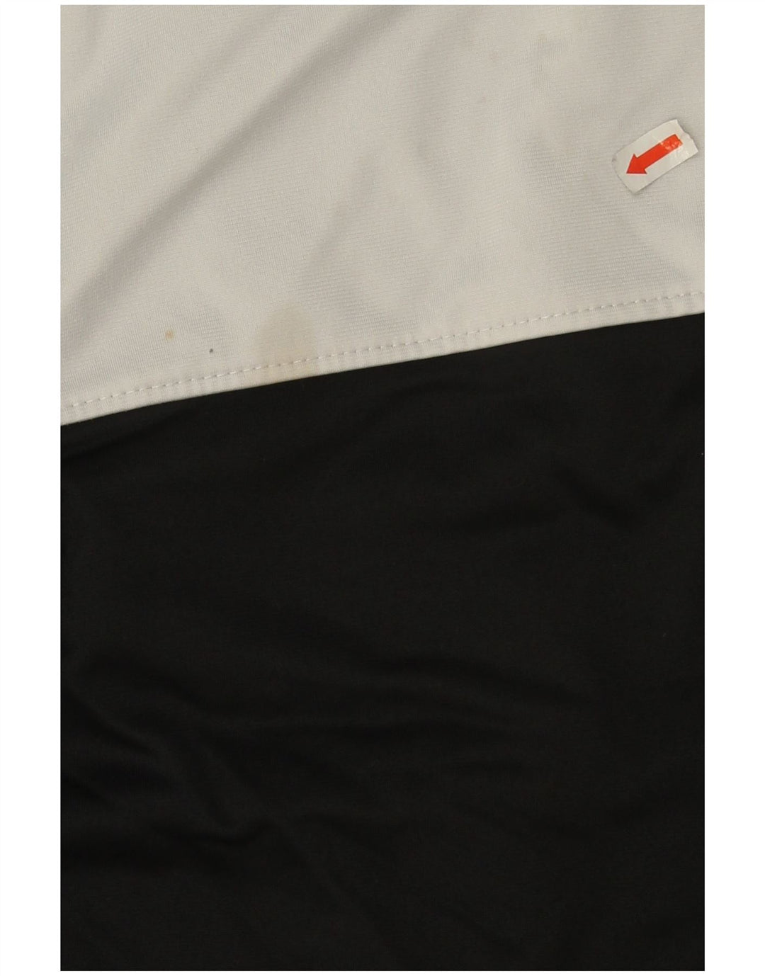 Kappa Veste de survêtement graphique pour homme Taille L en polyester color block noir