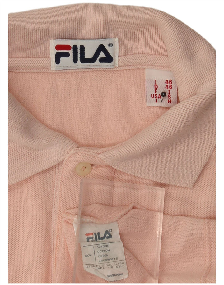 Fila Polo Homme IT 46 Petit Rose Coton