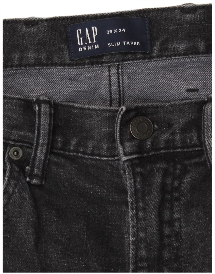 Gap Jean Slim Fuselé Homme W36 L34 Gris Coton