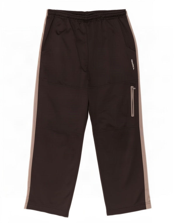 Diadora Pantalon de survêtement cargo pour homme 2XL Noir Colorblock Polyester