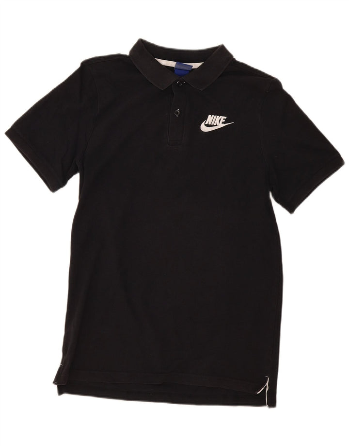 Nike Polo Homme Petit Noir Coton