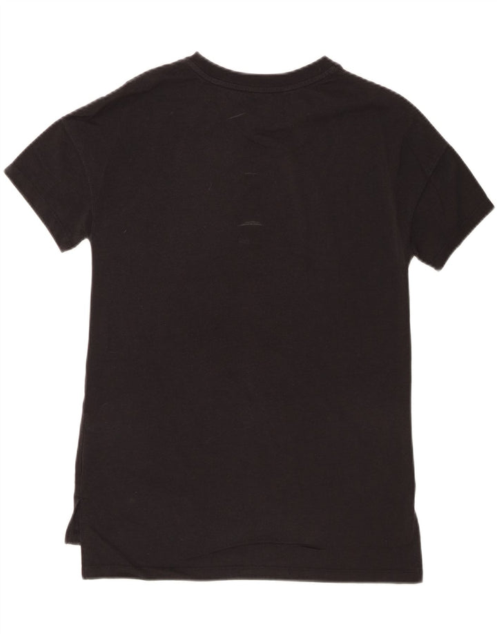 NIKE Mens Graphic T-Shirt Top Small Black Modal Vintage Nike and Second-Hand Nike from Messina Hembry 