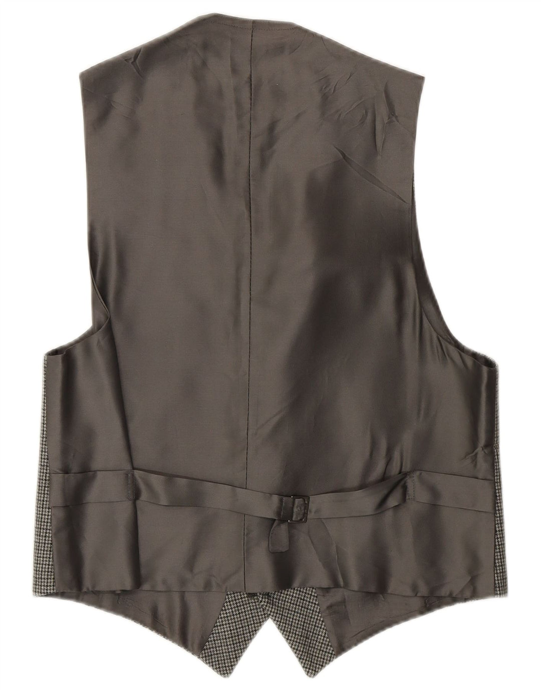 gilet homme vintage pied de poule gris moyen